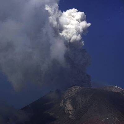 Vulkanausbruch in Mexiko