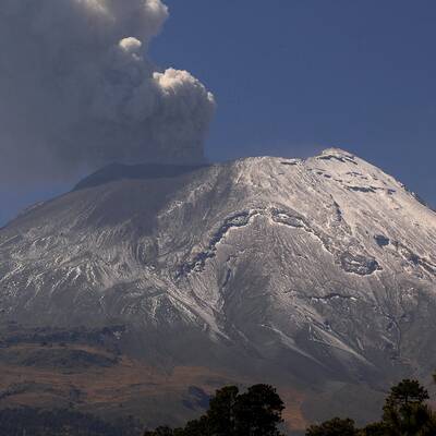 Vulkanausbruch in Mexiko