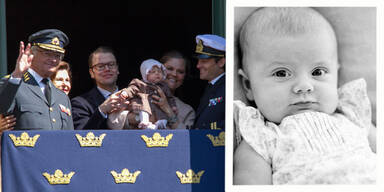 Prinzessin Estelle bei Sonnenschein getauft