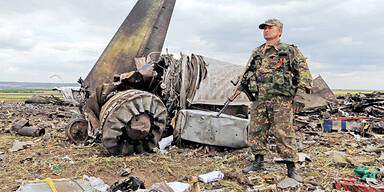 Jet abgeschossen Ukraine