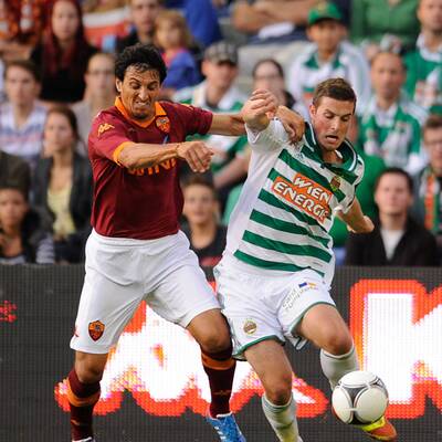 Rapid Wien vs AS Roma: Alle Bilder