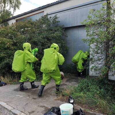 Chemie-Fass-Explosion