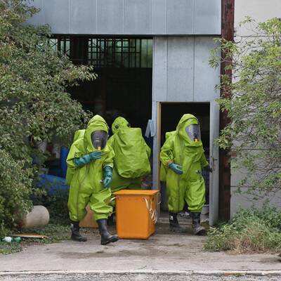 Chemie-Fass-Explosion