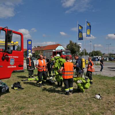 Chemie-Fass-Explosion