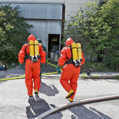 Chemie-Fass-Explosion