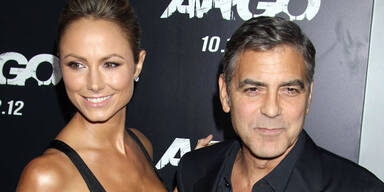 Stacy Keibler & George Clooney