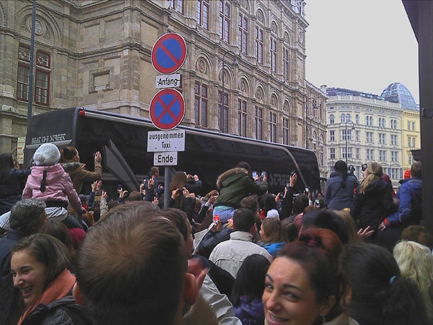 Justin Bieber in Wien