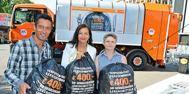 Ulli Sima, Felicitas Schneider und MA48-Chef Josef Thon