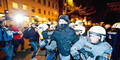 Polizei hielt Krawall-Demo in Schach