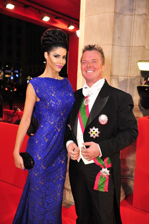 Opernball 2013: Micaela Schäfer & Prinz Marcus von Anhalt