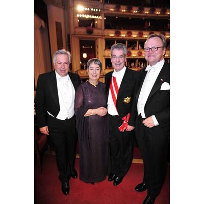 Jacqui Lugner und Helmut Werner