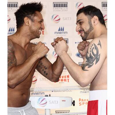 Promiboxen: Die Stars beim offiziellen Wiegen