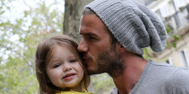 David Beckham & Harper