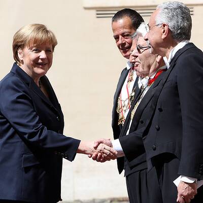 Merkels Privataudienz bei Papst Fanziskus
