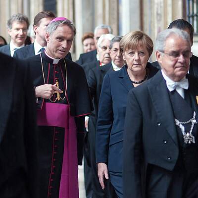 Merkels Privataudienz bei Papst Fanziskus