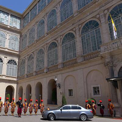 Merkels Privataudienz bei Papst Fanziskus