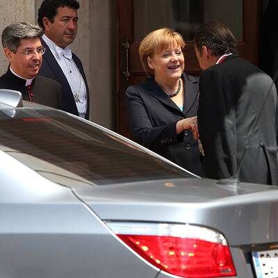 Merkels Privataudienz bei Papst Fanziskus