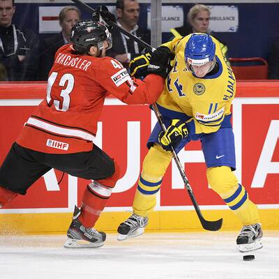 Eishockey-Finale Schweiz gegen Schweden