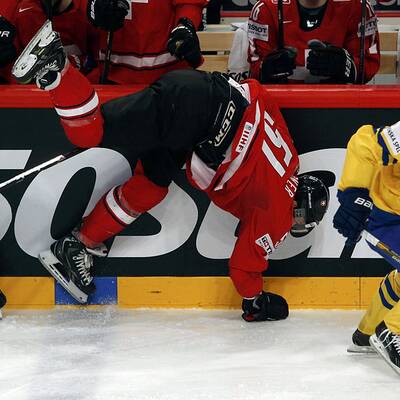 Eishockey-Finale Schweiz gegen Schweden