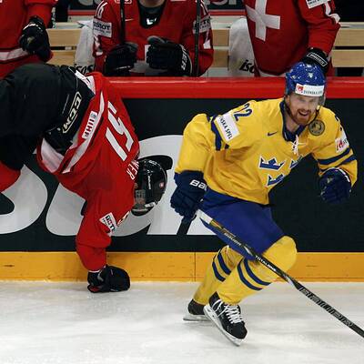 Eishockey-Finale Schweiz gegen Schweden