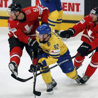 Eishockey-Finale Schweiz gegen Schweden