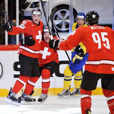 Eishockey-Finale Schweiz gegen Schweden