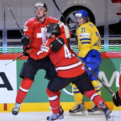 Eishockey-Finale Schweiz gegen Schweden