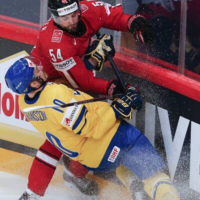 Eishockey-Finale Schweiz gegen Schweden