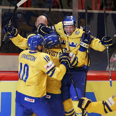 Eishockey-Finale Schweiz gegen Schweden
