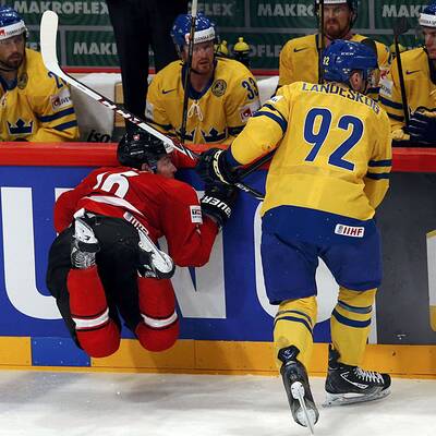 Eishockey-Finale Schweiz gegen Schweden