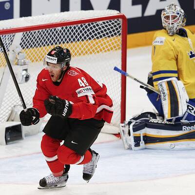 Eishockey-Finale Schweiz gegen Schweden