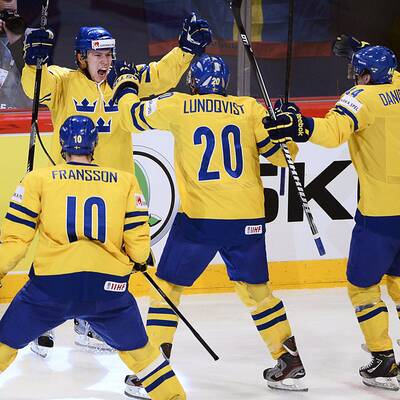 Eishockey-Finale Schweiz gegen Schweden