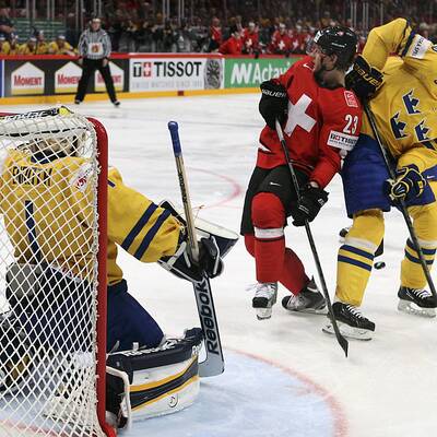 Eishockey-Finale Schweiz gegen Schweden