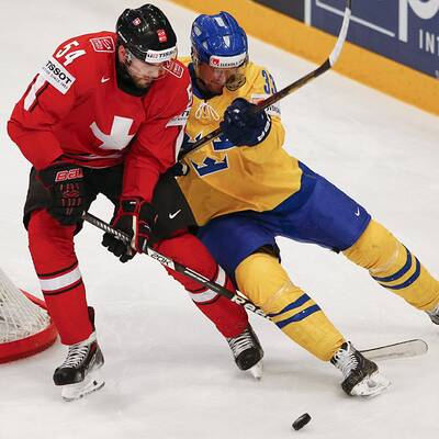 Eishockey-Finale Schweiz gegen Schweden