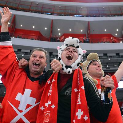Eishockey-Finale Schweiz gegen Schweden
