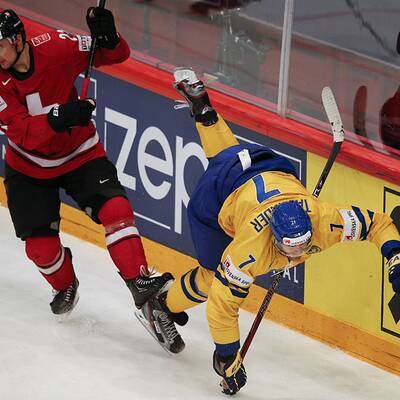 Eishockey-Finale Schweiz gegen Schweden