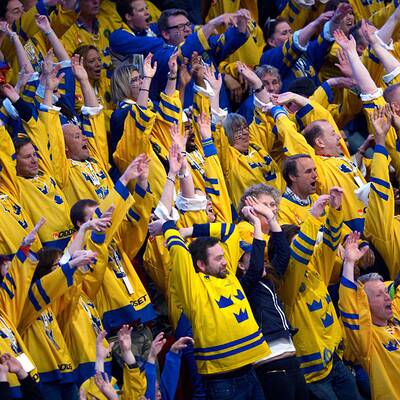 Eishockey-Finale Schweiz gegen Schweden