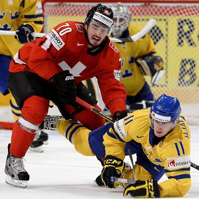 Eishockey-Finale Schweiz gegen Schweden