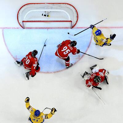 Eishockey-Finale Schweiz gegen Schweden