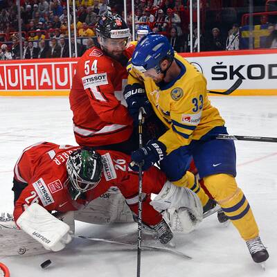 Eishockey-Finale Schweiz gegen Schweden