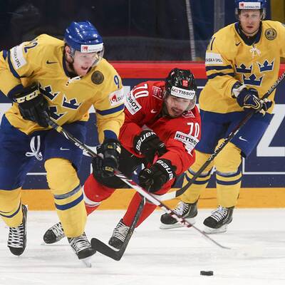 Eishockey-Finale Schweiz gegen Schweden