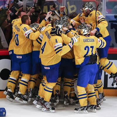 Eishockey-Finale Schweiz gegen Schweden