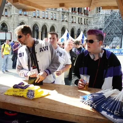 Die Bilder der Austria-Meisterfeier