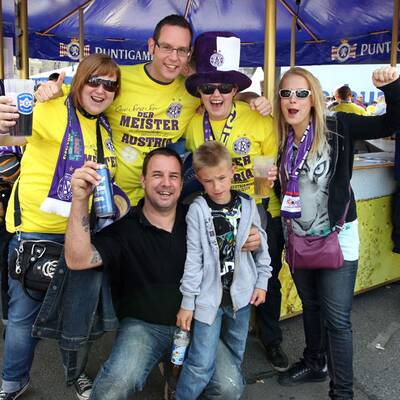 Die Bilder der Austria-Meisterfeier