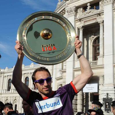 Die Bilder der Austria-Meisterfeier