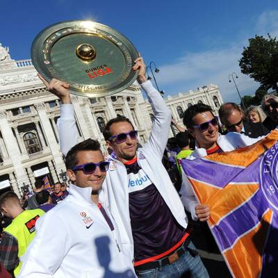 Die Bilder der Austria-Meisterfeier