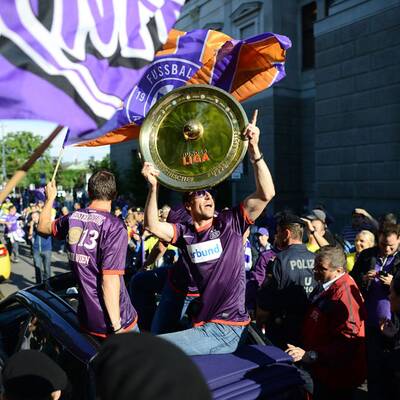 Die Bilder der Austria-Meisterfeier