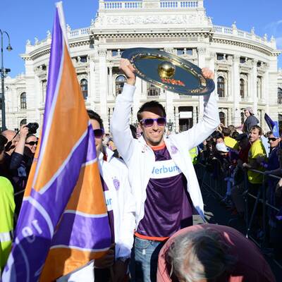 Die Bilder der Austria-Meisterfeier