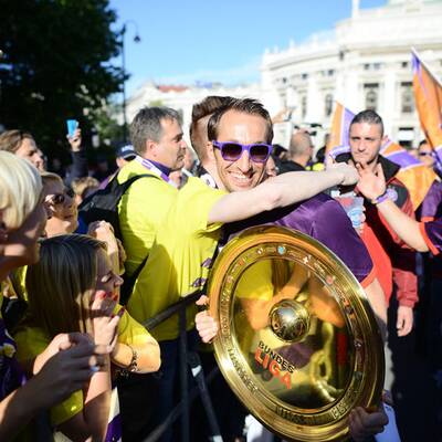 Die Bilder der Austria-Meisterfeier