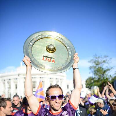 Die Bilder der Austria-Meisterfeier